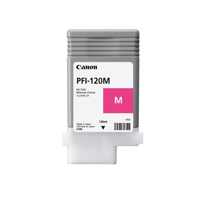 Canon PFI-120M マゼンタインクカートリッジ 130ml imagePROGRAF キヤノン 純正 インクタンク 130ml PFI-120M マゼンタ