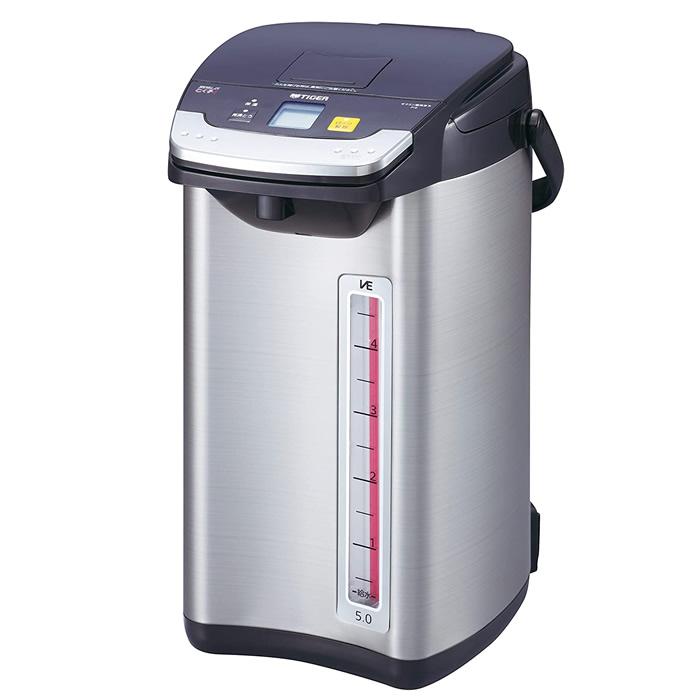 わく子 タイガー 5.0L 電気ポット 蒸気レスVE電気まほうびん とく子 
