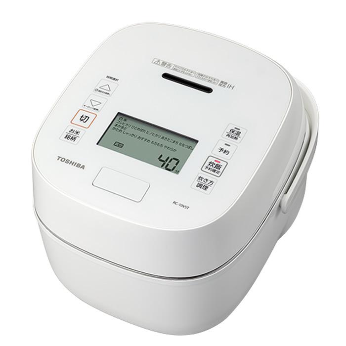 印象のデザイン TOSHIBA 真空圧力IHジャー炊飯器 炎匠炊き 5.5合炊き