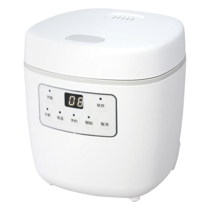 MAXZEN（マクスゼン） 1.5合炊き 炊飯器 少量炊き RC-MX154-WH