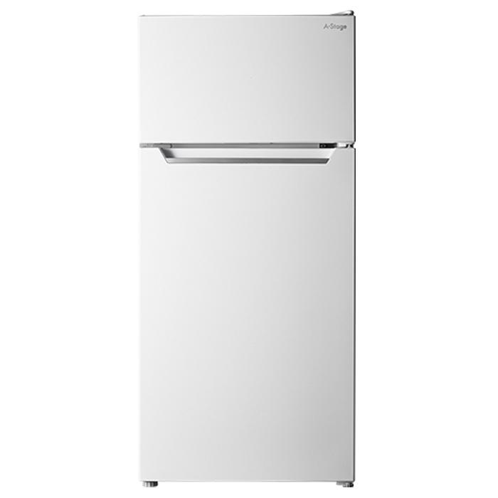 A-stage 112L 2ドア冷凍冷蔵庫 ノンフロン RF04A-112WT コンパクト