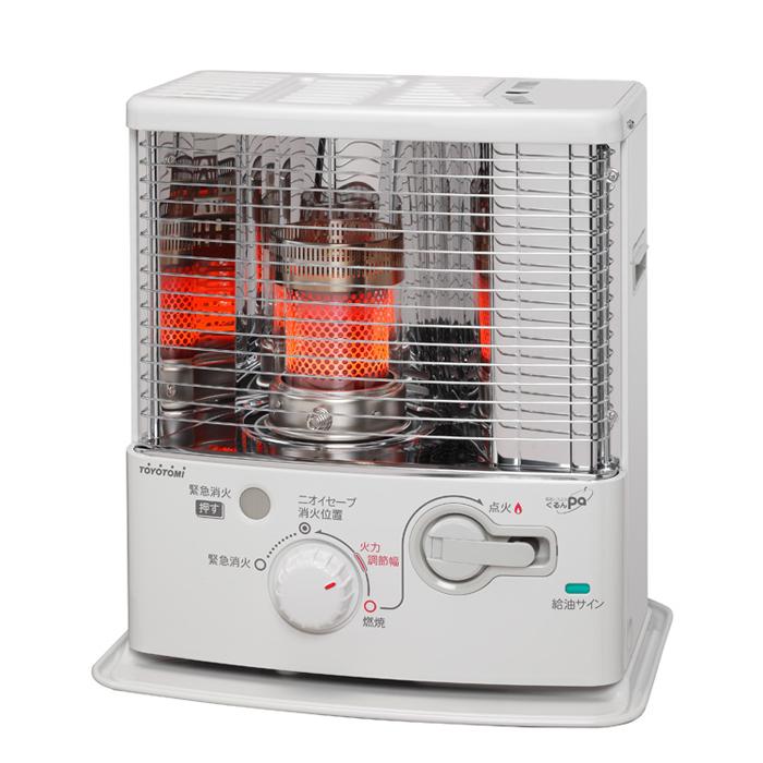 トヨトミ 反射型石油ストーブ RS-G2424-W ホワイト TOYOTOMI（トヨトミ） 反射型石油ストーブ RS-G2424-W ホワイト : PC