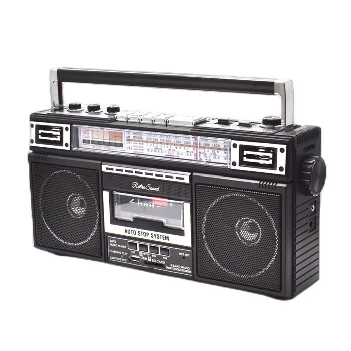 CX62昭和レトロ✨SONY CDラジカセ カセットレコーダー FM/AMラジオ クマザキエイム Retro Sound レトロサウンド ラジオ カセット
