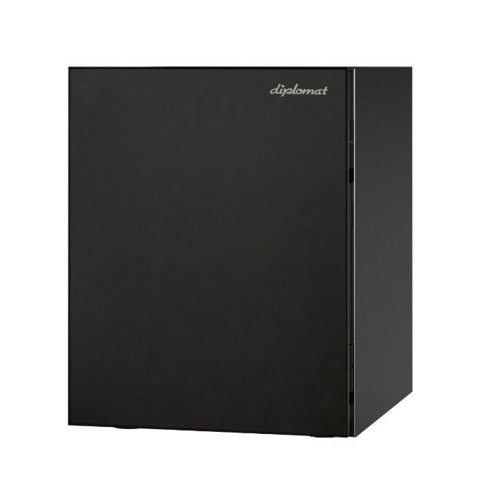 【開梱設置費込】ディプロマット タッチパネル＋指紋認証式プレミアム金庫 SoHo 60分耐火 内容量36L SH500BKCB 本体 ブラック／扉 コールブラックの画像