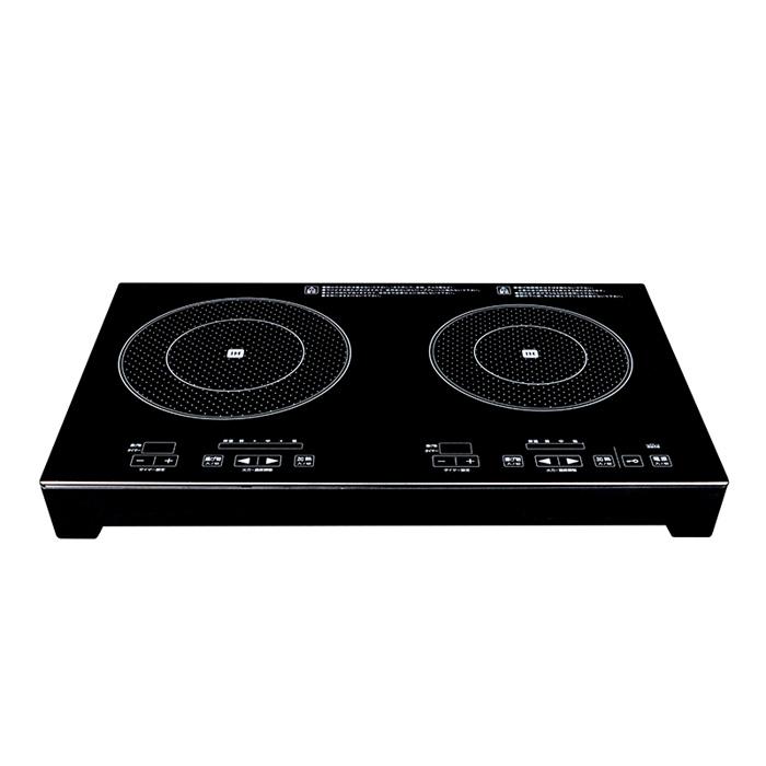 IHクッキングヒーター 2口 IH調理器 卓上 SKJ-YA142H エスケイジャパン 