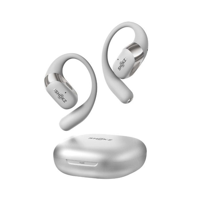 Shokz OpenFit2+ ショックス SKZ-EP-000051 グレー Shokz（ショックス） 完全ワイヤレスイヤホン OpenFit 2+ オープン