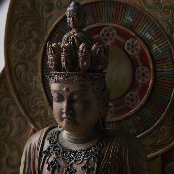 イSム Standard 十一面観音立像 じゅういちめんかんのんりゅうぞう