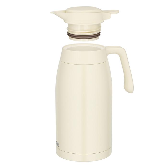 THERMOS（サーモス） ステンレスポット 2000ml アイボリー TTG-2000-IV