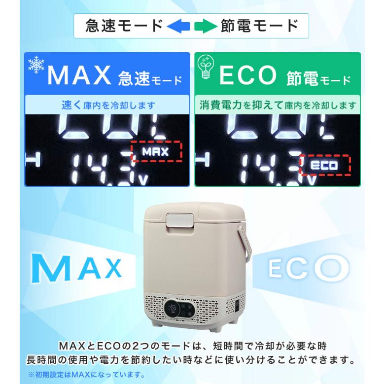 ユアサプライムス ポータブル 冷蔵庫 冷凍庫 12L コンプレッサー式 AC