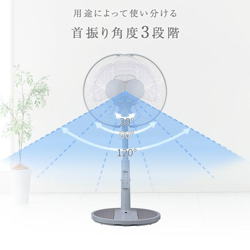 ユアサプライムス 扇風機 DCモーター Aroma Fresh リビングファン YT