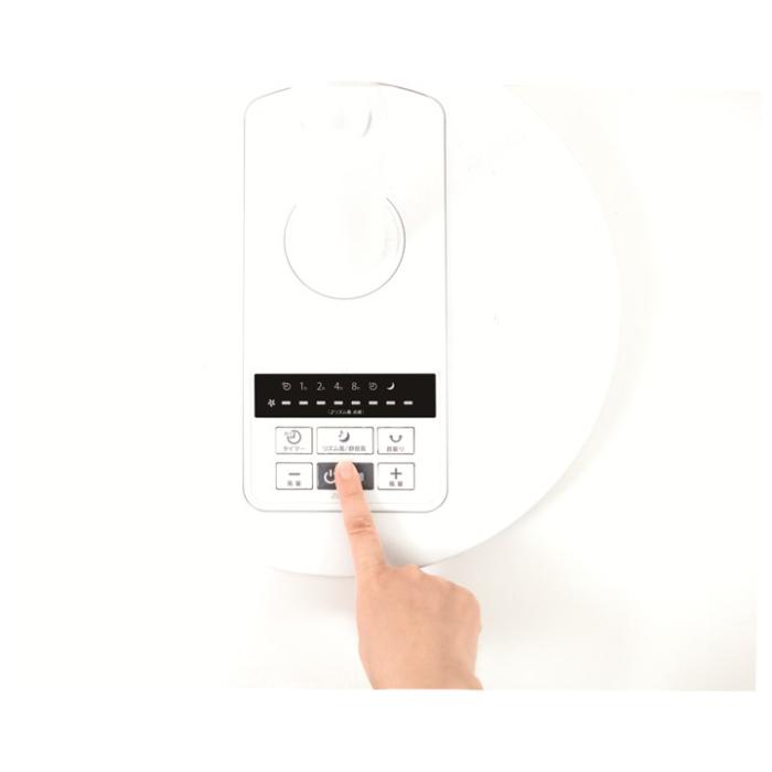 ZEPEAL（ゼピール） 扇風機 DC リビング扇風機 7枚羽根 ZFL-D4EC-W