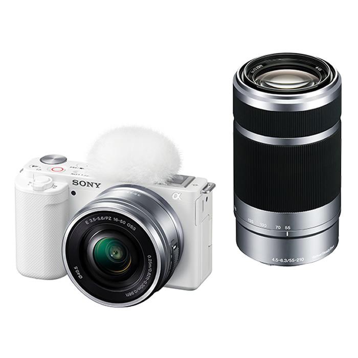 デジタル一眼カメラ VLOGCAM ZV-E10 Y ダブルズームレンズセット SONY（ソニー） デジタル一眼カメラ VLOGCAM ZV-E10 ダブルズーム