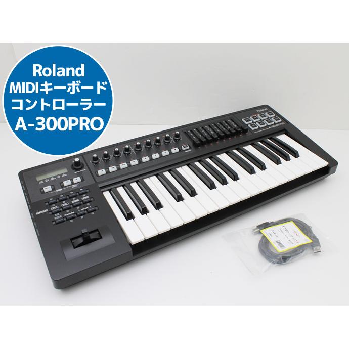 ローランド Roland MIDIキーボードコントローラー A-300PRO 32鍵 ローランド Roland MIDIキーボードコントローラー A-300PRO 32鍵