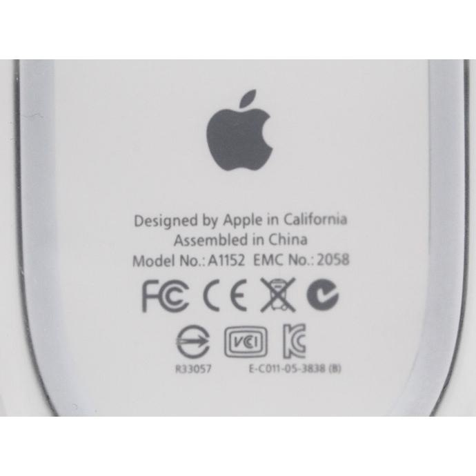 Apple 未使用品 アップル Apple Mouse A1152 EMC 2058 Mighty Mouse
