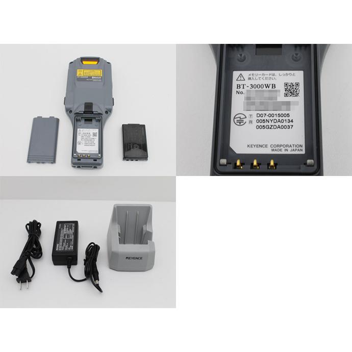 キーエンス KEYENCE ハンディターミナル BT-3000WB 48 KEYENCE キーエンス ハンディターミナル BT-3000WB 本体1台 充電