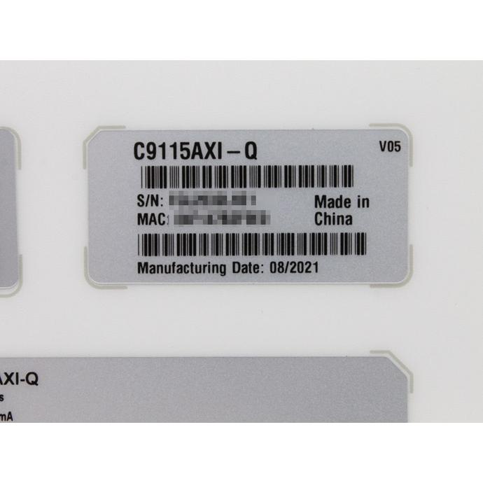 Cisco 無線アクセスポイント Catalyst 9115 シリーズ C9115AXI-Q Cisco 無線アクセスポイント Catalyst 9115 シリーズ C9115AXI-Q