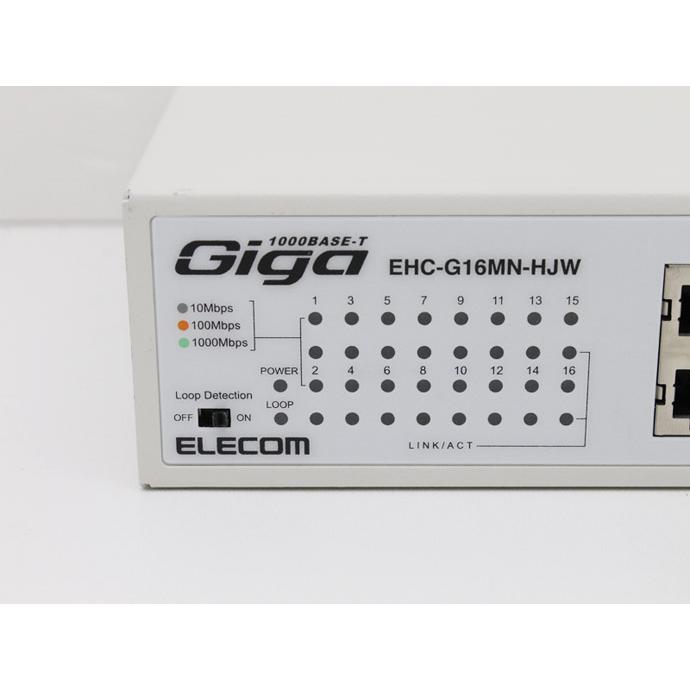 ELECOM 1000BASE-T対応 ギガビット スイッチングハブ 16ポート