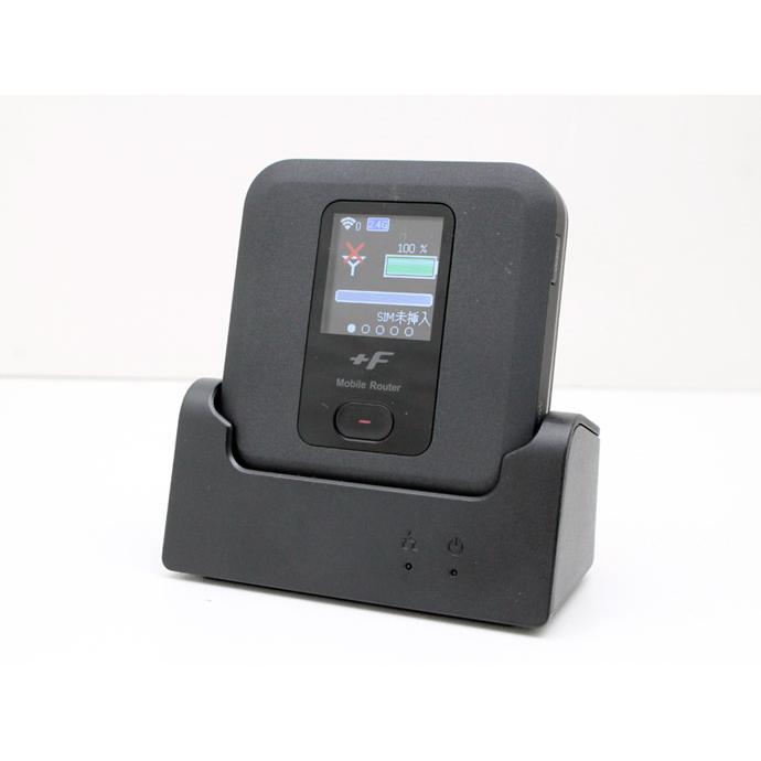 モバイルWi-Fiルーター +F FS030W FUJISOFT SIMフリー クレードル付き