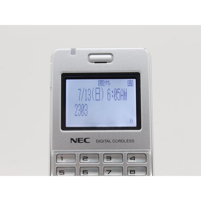 NEC 大量入荷中 8ボタン デジタルコードレス 電話機 IP8D-8PS-3