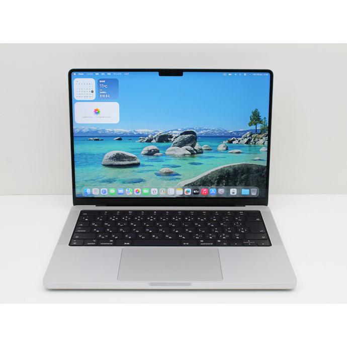 Apple Macbook Pro 14-inch,2021 MKGT3J/A A2442 シルバー M1 Pro 10コア搭載 メモリ 16GB SSD 1TB Aランク H22H 中古の画像