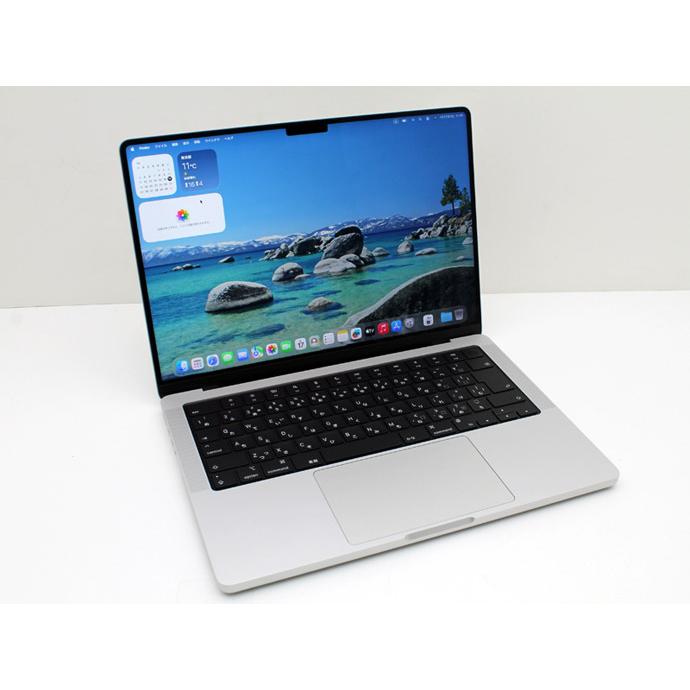 Apple Macbook Pro 14-inch,2021 MKGT3J/A A2442 シルバー M1 Pro 10コア搭載 メモリ 16GB SSD 1TB Aランク H22H 中古の画像