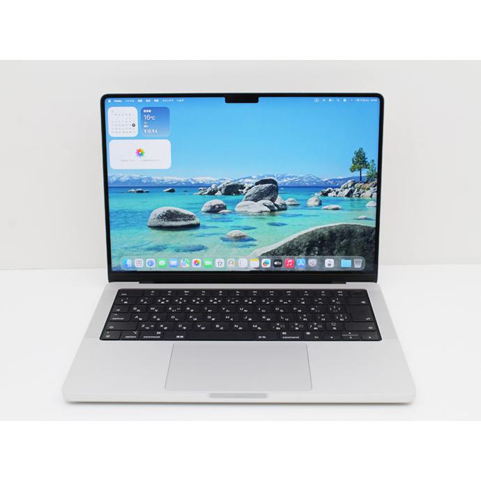 Apple Macbook Pro 14-inch,2021 MKGT3J/A A2442 シルバー M1 Pro 10コア搭載 メモリ 16GB SSD 1TB Aランク H27H 中古の画像