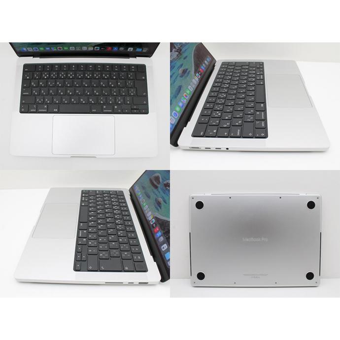 Apple Macbook Pro 14-inch,2021 MKGT3J/A A2442 シルバー M1 Pro 10コア搭載 メモリ 16GB SSD 1TB Aランク H27H 中古の画像