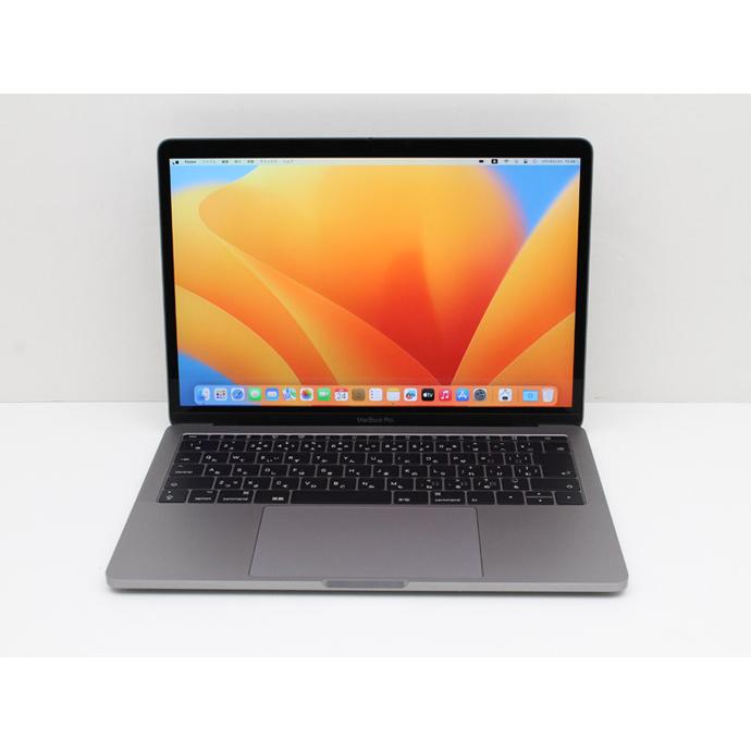 Apple Macbook Pro 13-inch,2017 Thunderbolt 3×2 CTO スペースグレイ Core i7 7660U 2.5GHz メモリ 16GB SSD 128GB L22H Aランク 中古の画像