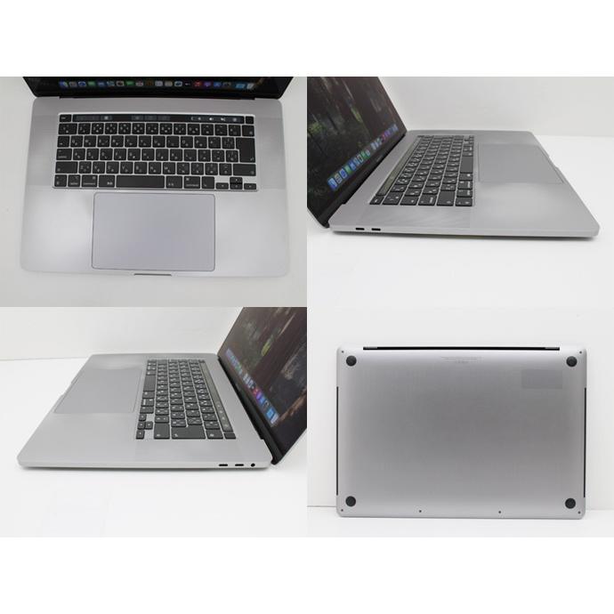 Apple Macbook Pro 16-inch, 2019 MVVL2J/A シルバー Core i7 9750H 2.6GHz メモリ16GB SSD1TB AMD Radeon Pro 5300M Cランク N14H 中古の画像