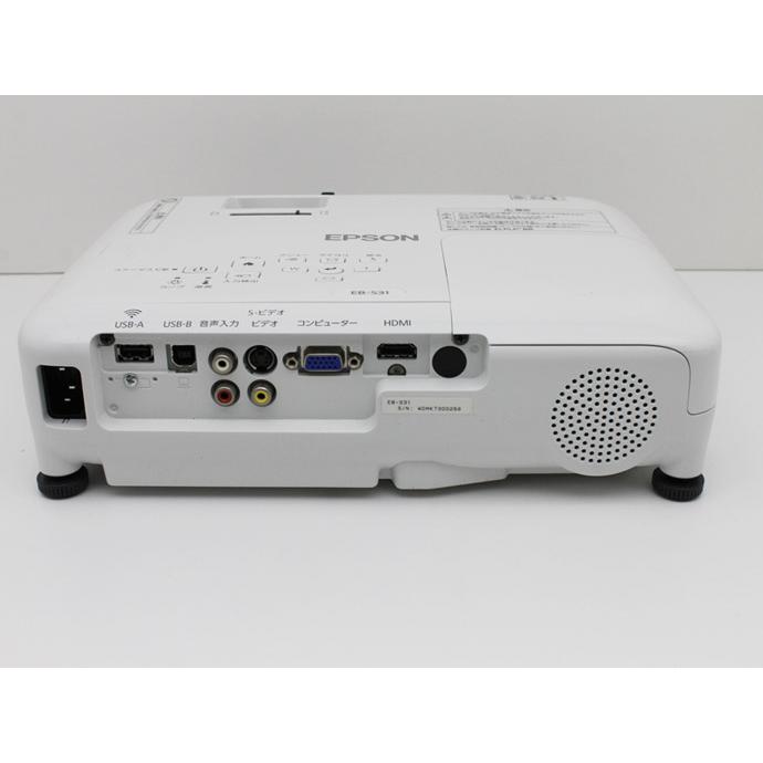 EPSON エプソン プロジェクター EB-S31 3，200ルーメン ランプ使用時間