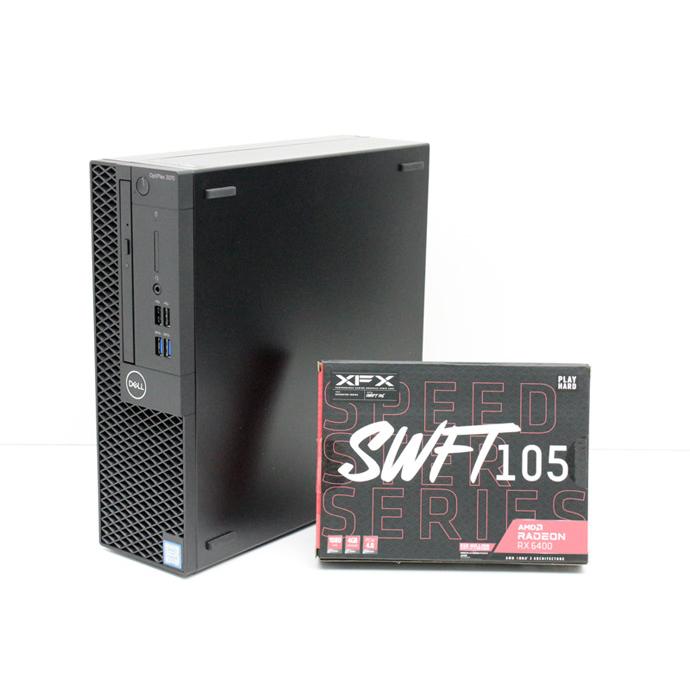 デスクトップPC 本体 Office付き Windows11 DELL Optiplex 3070 SFF Core i5 9500 メモリ16GB  SSD256GB＋HDD 500GB AMD Radeon RX 6400 Q41T 中古 : r11499-f : PCショップ アトランティック 