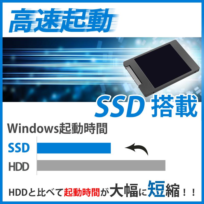 デスク 本体 ウルトラスモールモデル Win10 富士通 ESPRIMO Q556/M Core i3 6100T 3.2GHz メモリ 8GB SSD 128GB DVD-ROM Bランク F54T 中古｜pc-atlantic｜03