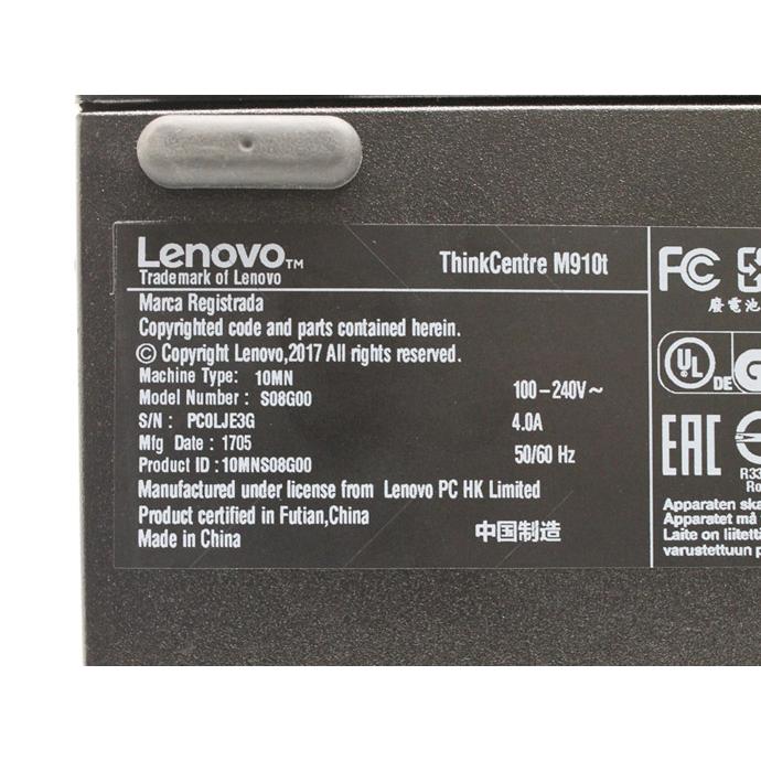 ThinkCentre デスク 本体 Win10 Lenovo M910t Core i7 6700
