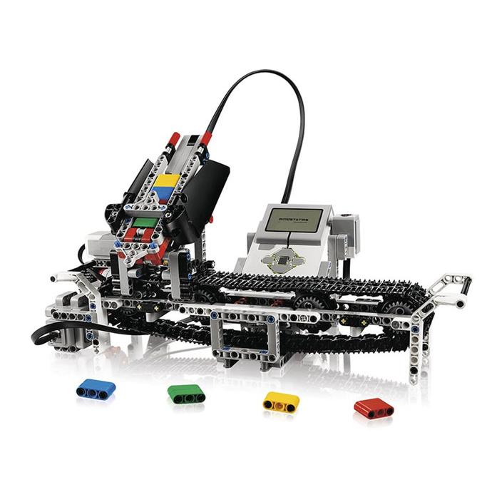 教育版 LEGO レゴ Education MindStorm EV3 基本セット マインドストーム 45544 ブロックパーツは未開封 ACアダプター＆カラーセンサープラス1個 L64T 中古｜pc-atlantic｜09