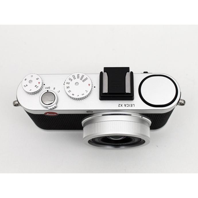 ライカ デジタルカメラ Leica X2 シルバー デジカメ カメラ 汎用 