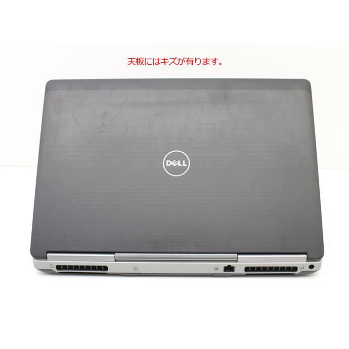 大画面17インチ ノートパソコン Office付き Windows10 DELL Precision 7720 Core i7 7700HQ 2.8GHz 16GB SSD 512GB AMD Radeon WX7100-8GB Bランク M76T｜pc-atlantic｜12