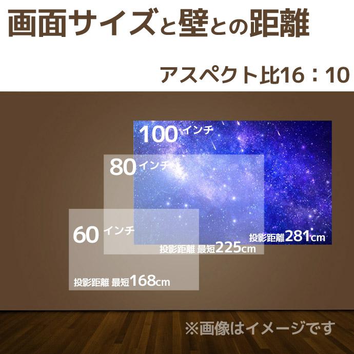 エプソン（EPSON） プロジェクター EB-W41 3,600lm ランプ時間計0