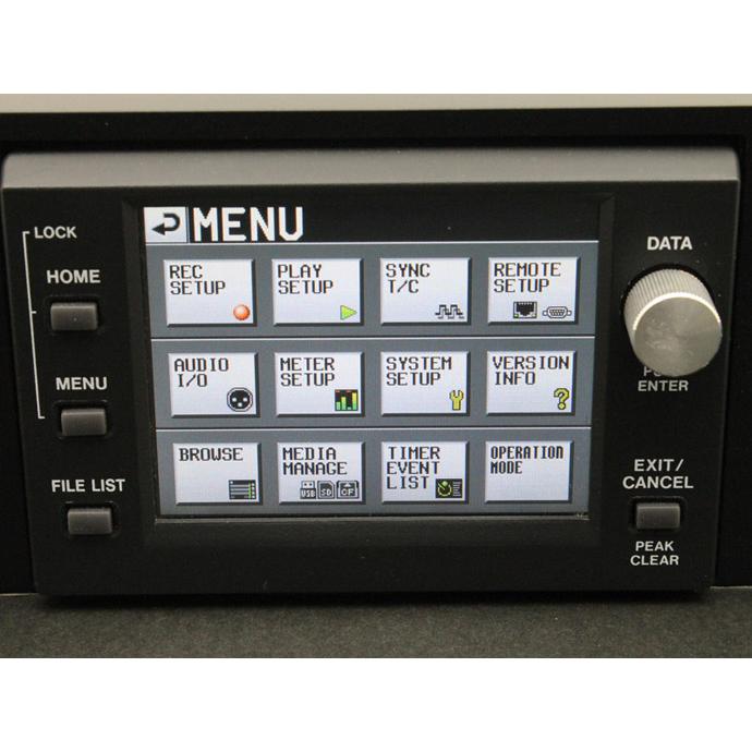 TASCAM HS-20 業務用2chオーディオレコーダー/プレーヤー FTPクライアント機能を搭載 現状お渡し品 A13H 中古の画像