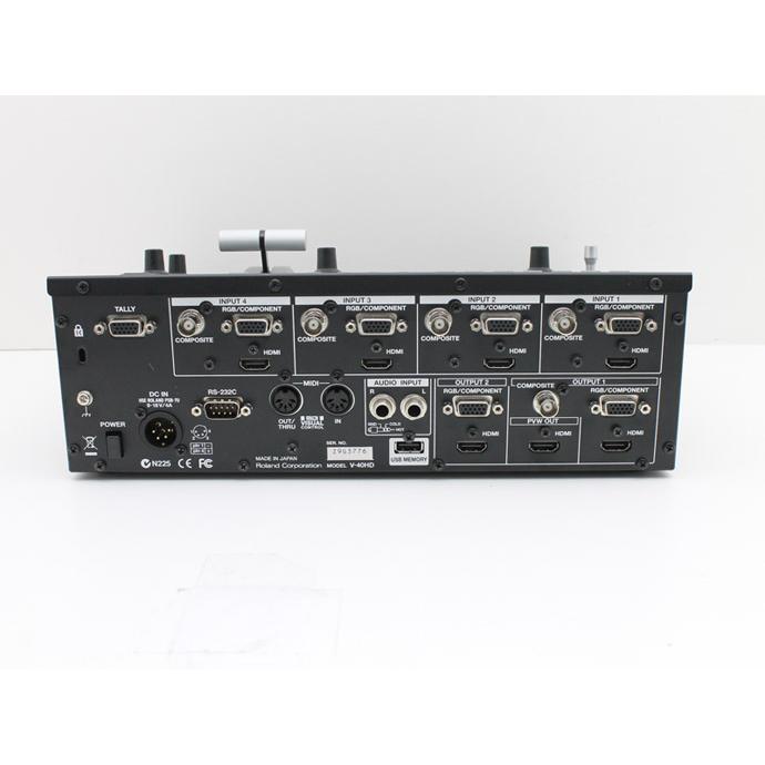 【Roland】ローランドマルチフォーマットビデオスイッチャーV-40HD マルチフォーマットビデオスイッチャー（V-40HD）の製品詳細
