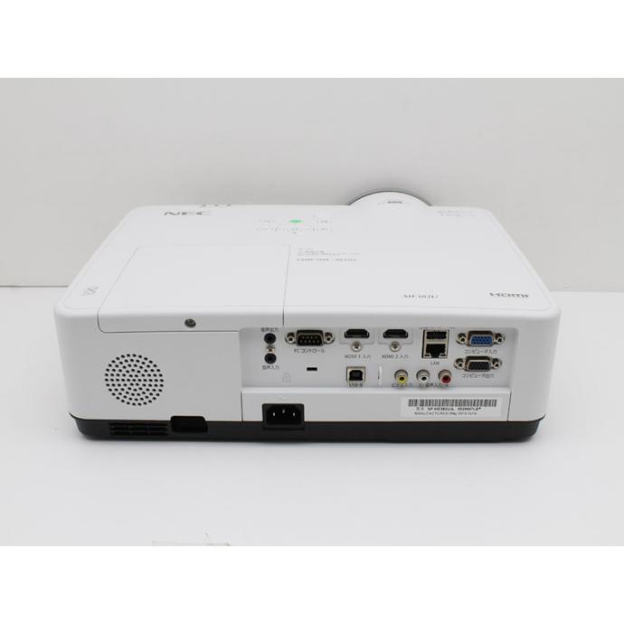 ViewLight プロジェクター NEC NP-ME382UJL 3,800lm ランプ使用時間計