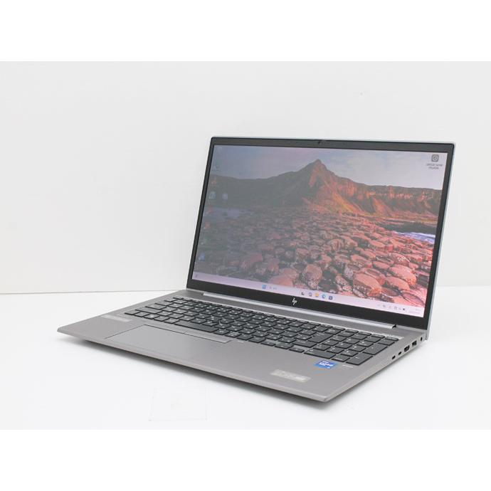 ノートパソコン  Win11 hp ZBook Firefly 15 G8 Core i7 1185G7 メモリ32GB SSD1TB 15.6インチ NVIDIA T500-4GB GDDR6 Bランク Q27H 中古の画像