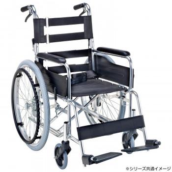 スタンダードモジュール 車いす 自走式・背折れ ストライプネイビー SMK50-4043SN 