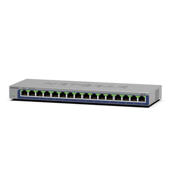 NETGEAR GS116-300JPS ギガビット16ポート アンマネージ・スイッチ