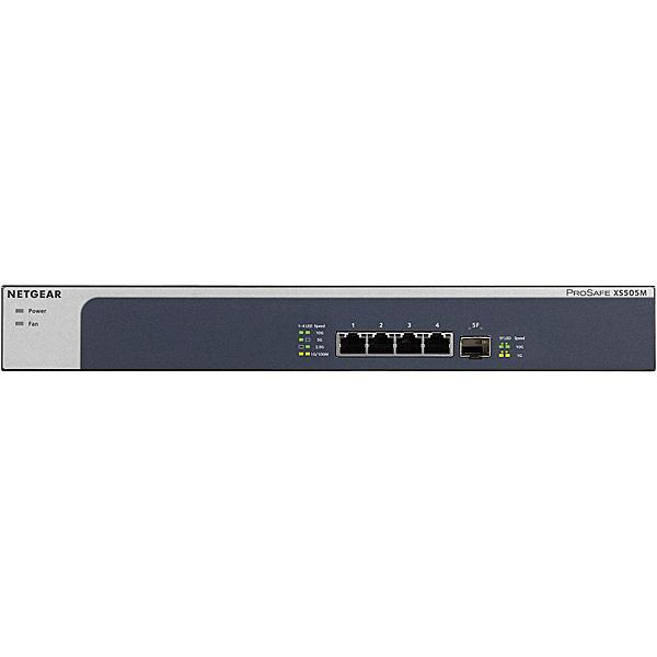 【在庫目安:あり】 NETGEAR XS505M-100AJS XS505M 10Gx4ポート マルチギガ・アンマネージスイッチ|pc-express|02