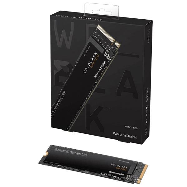WESTERN DIGITAL 0718037-865379 WD Black SN750 サイズ交換ＯＫ NVMeシリーズ SSD 2TB 最安 Gen3 up 228… PCIe to s M.2 4lanes 8Gb