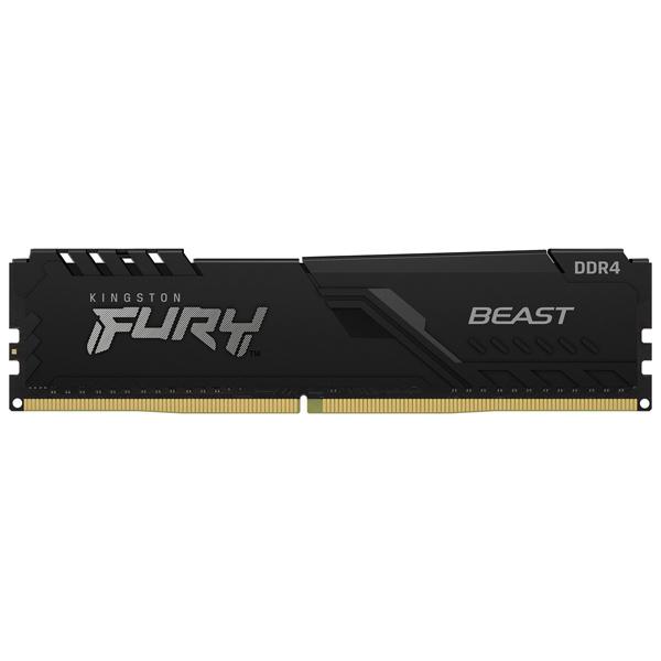 キングストン KF426C16BB/32 32GB DDR4 2666MHz CL16 DIMM FURY Beast Black