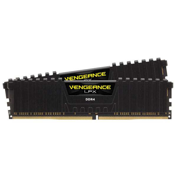 コルセア(メモリ) CMK16GX4M2D3600C18 DDR4 3600MHz 8GBx2 288pin DIMM Unbuffered 18-22-22-42 Vengeance LPX Black 1.35V XMP 2.0｜pc-express