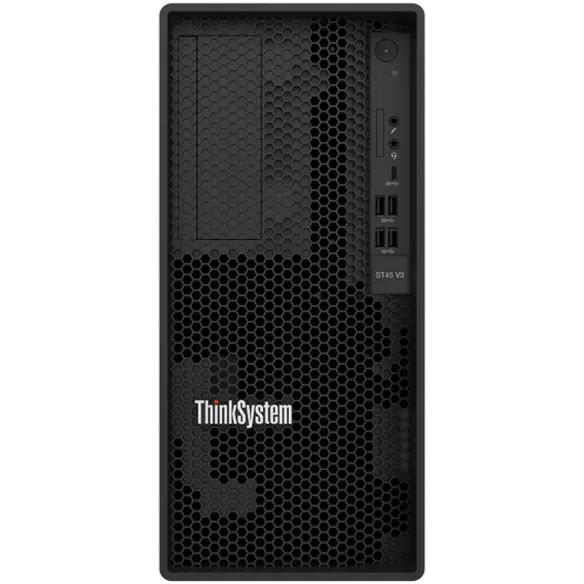 IBM 7DH5A00XAP ThinkSystem ST45 V3(SATA)/ EPYC-4244P(6) 3.80GHz×1/ PC5-44800 16.0GB(16×1)/ DPtoVGA/ POW(300W)/ OSなし/ 3年保…_1