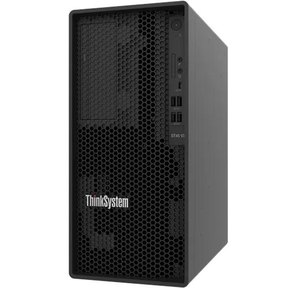 IBM 7DH5A00XAP ThinkSystem ST45 V3(SATA)/ EPYC-4244P(6) 3.80GHz×1/ PC5-44800 16.0GB(16×1)/ DPtoVGA/ POW(300W)/ OSなし/ 3年保…_2