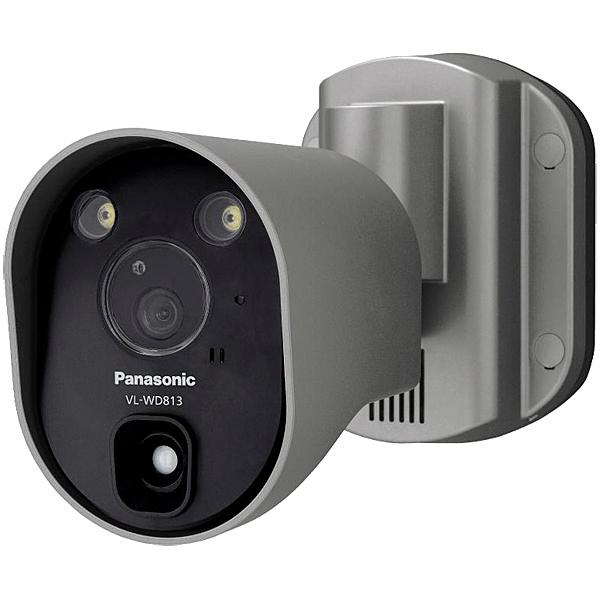 【在庫目安：お取り寄せ】 Panasonic VL-WD813K センサーライト付屋外ワイヤレスカメラ :4549077703712:PC&家電CaravanYU Yahoo!店 - 通販